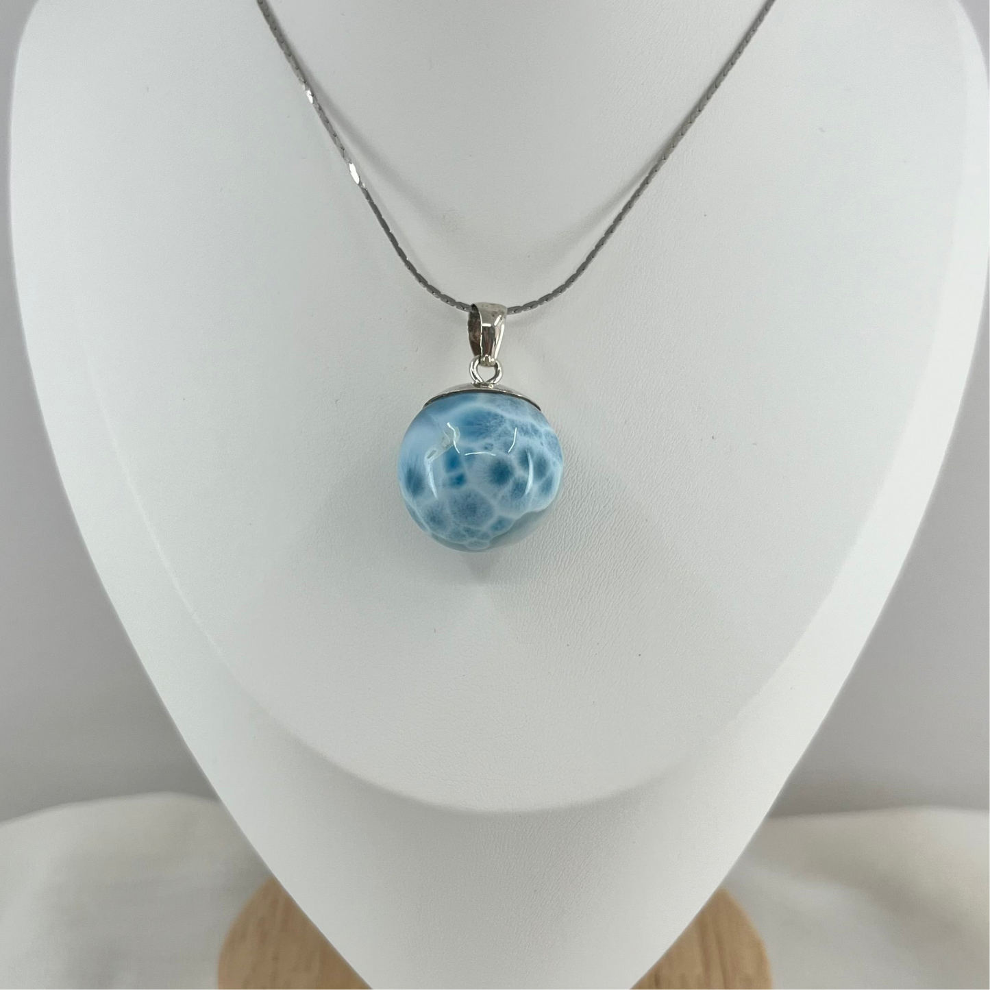 【NEW】Larimar Necklace Pendant【12】