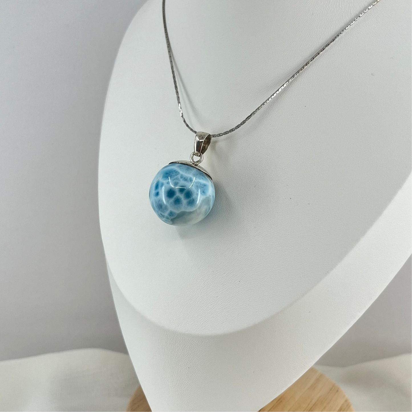 【NEW】Larimar Necklace Pendant【12】