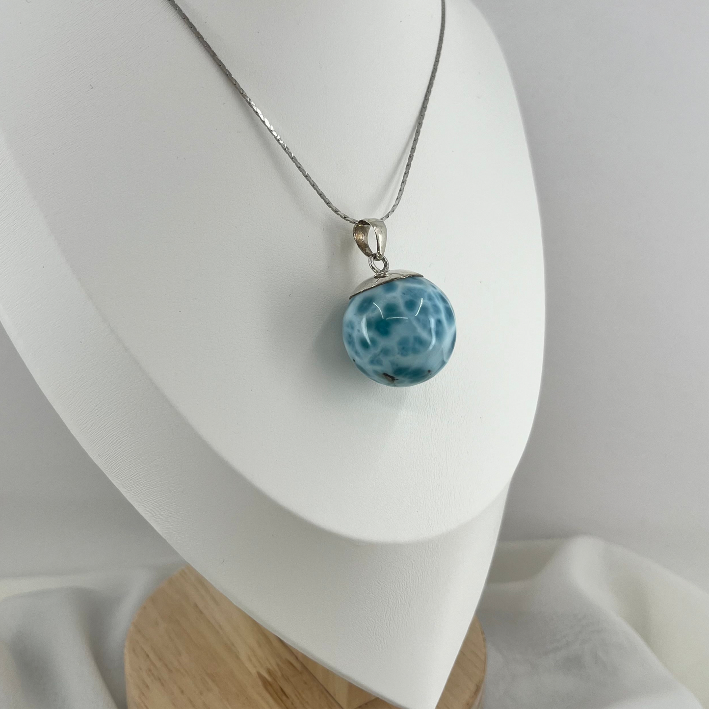 【NEW】Larimar Necklace Pendant【13】