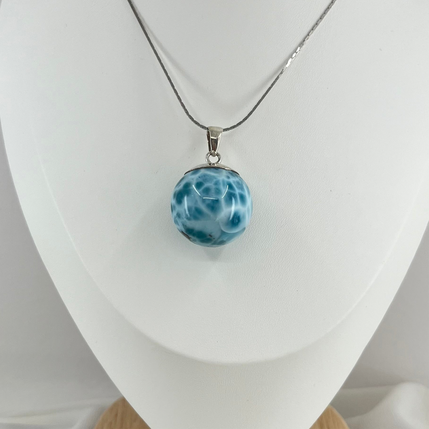 【NEW】Larimar Necklace Pendant【13】