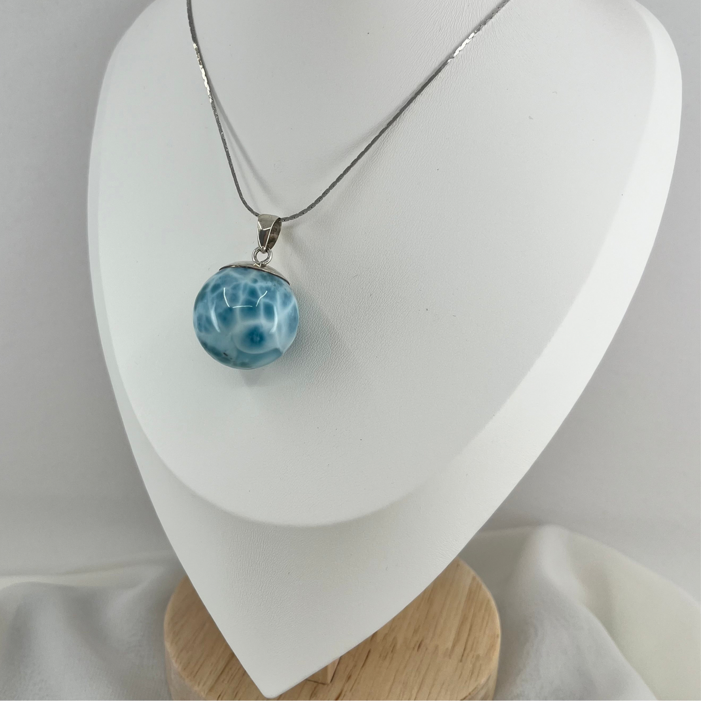 【NEW】Larimar Necklace Pendant【13】