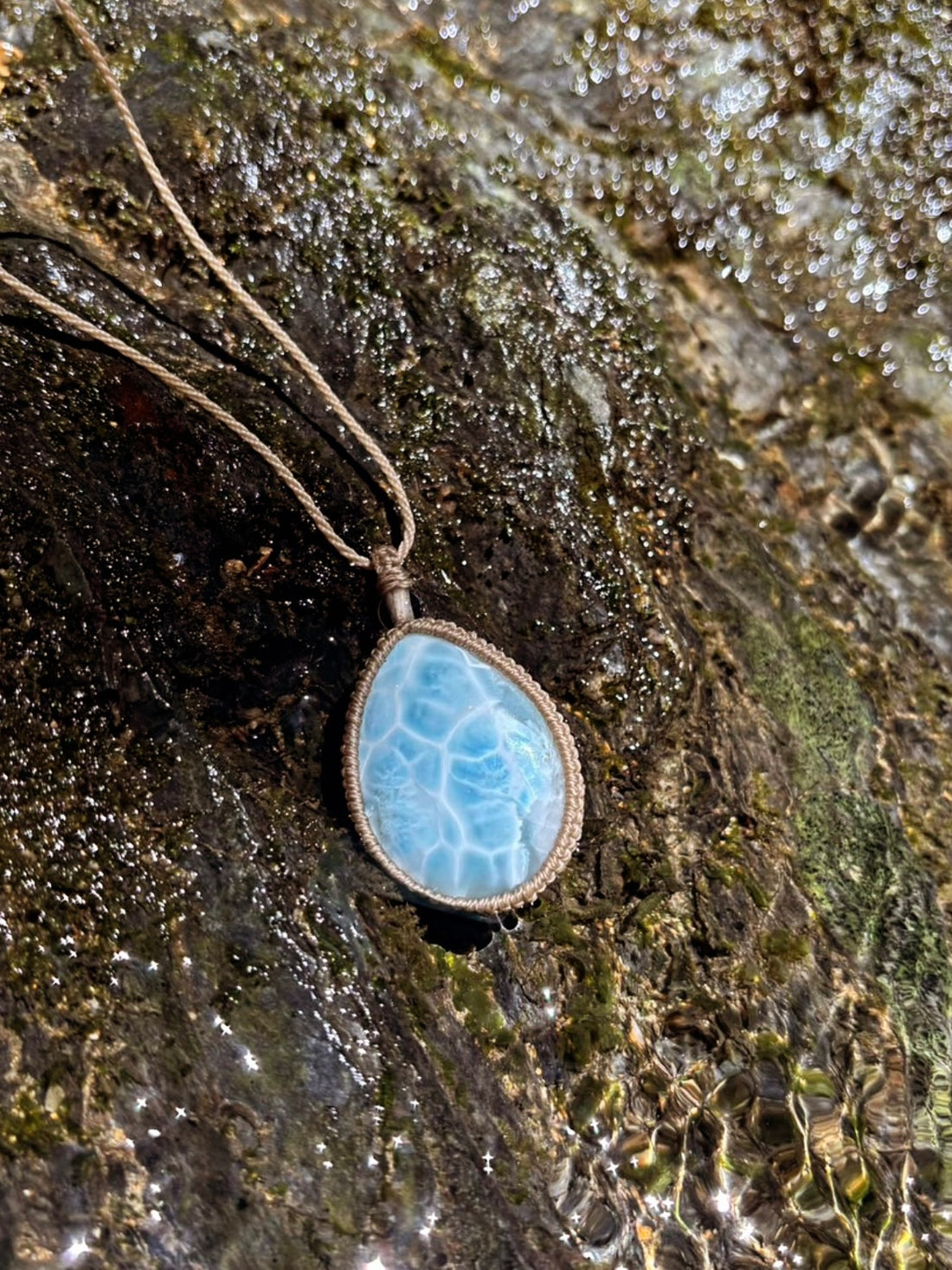 Larimar Necklace #06