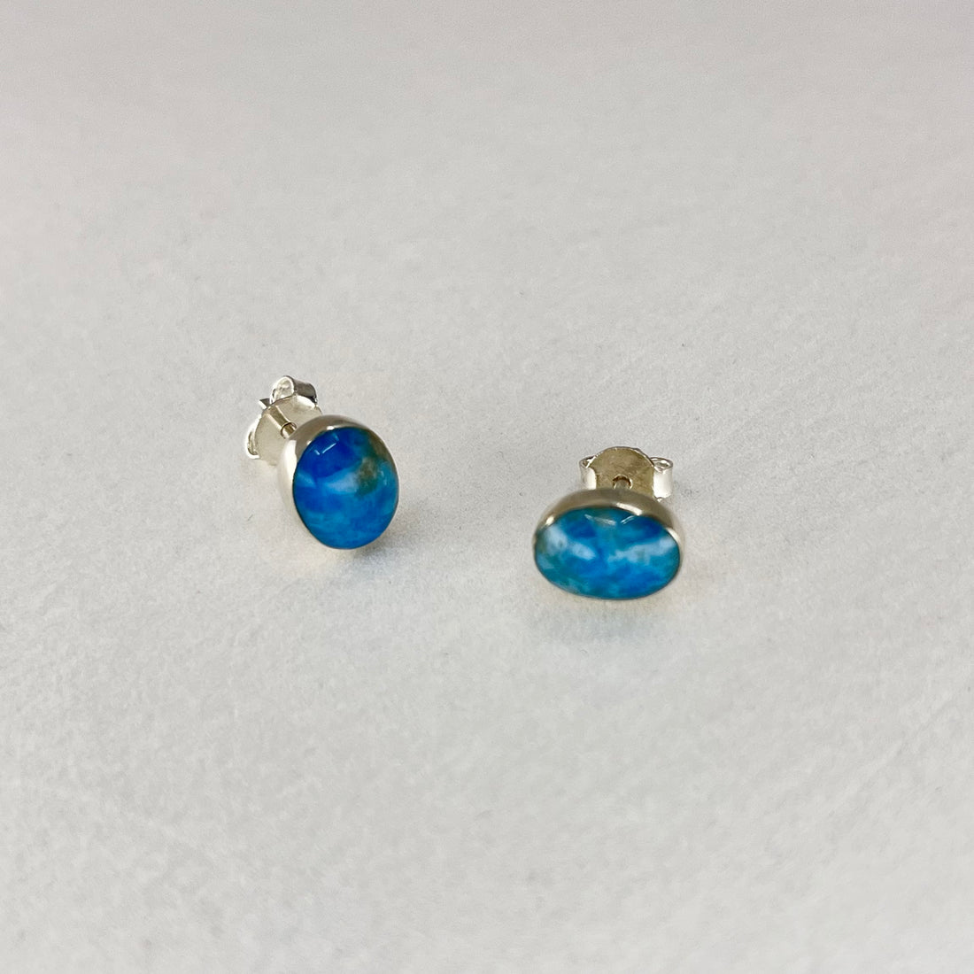 【New】Larimar Earrings #01