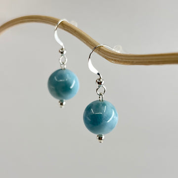 【NEW】Larimar Earrings #03