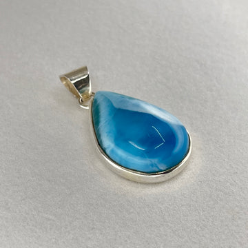 Larimar Pendant #09