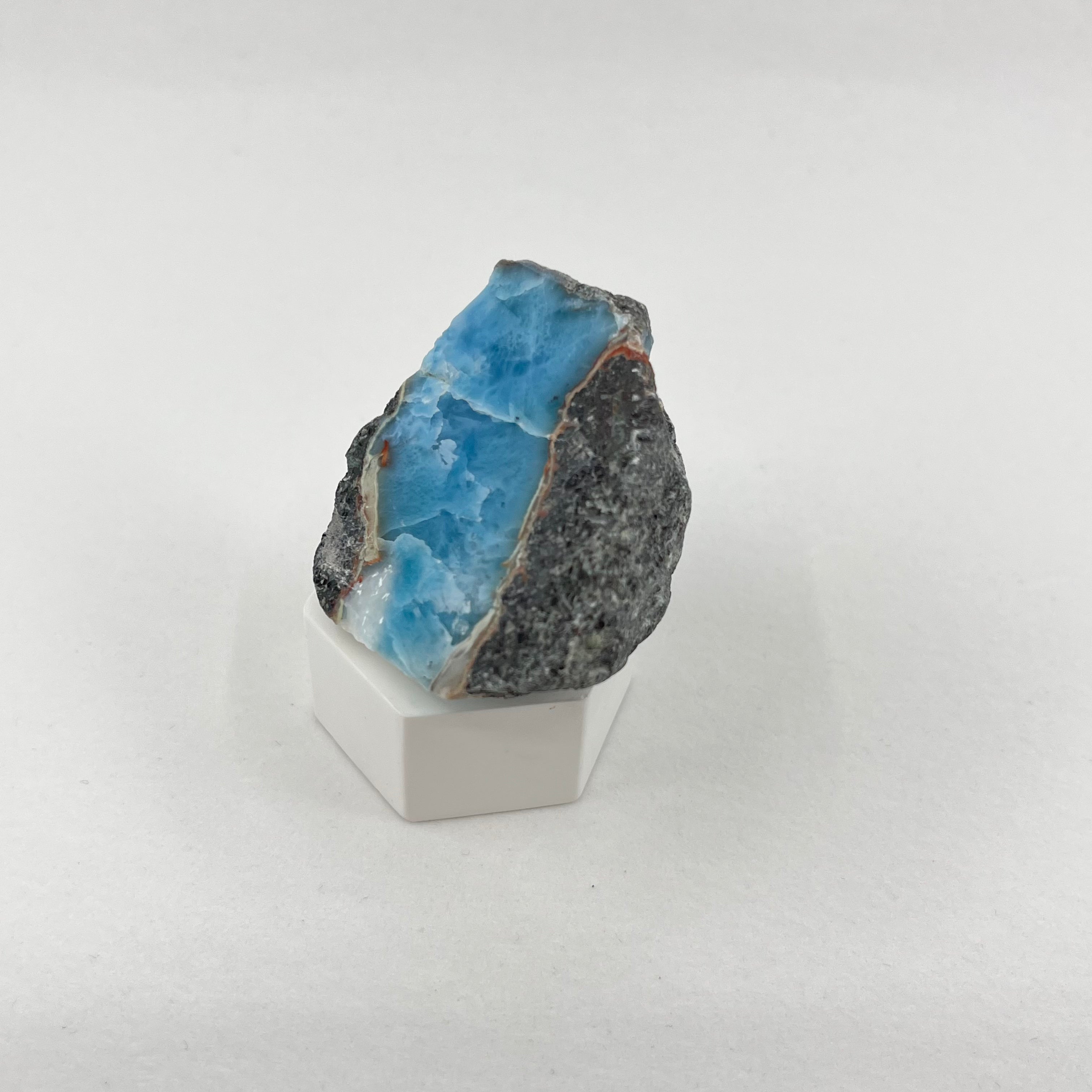 【New】Larimar Raw stone #03