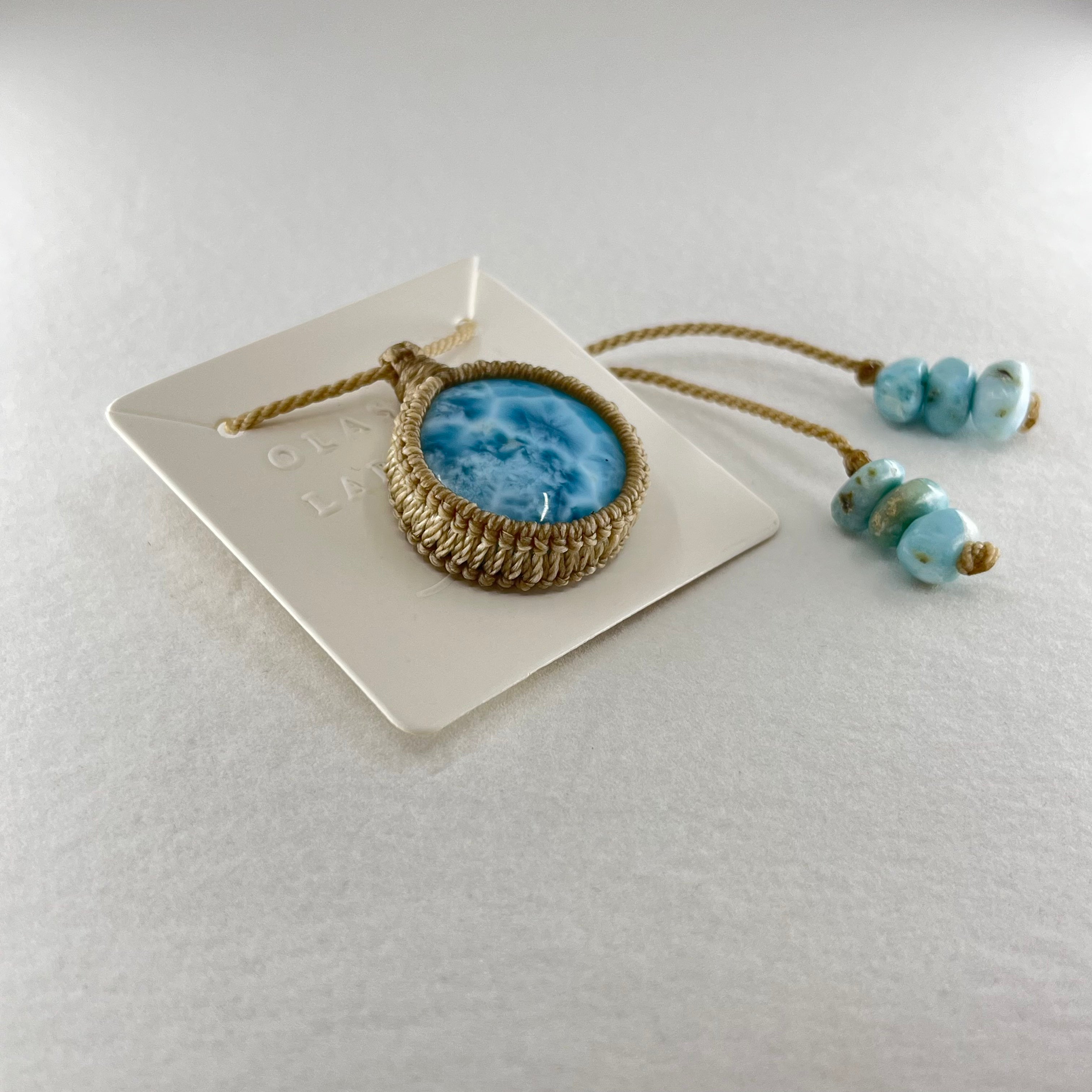 【NEW】Larimar Necklace #05