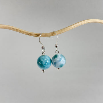 【New】Larimar Earrings #02