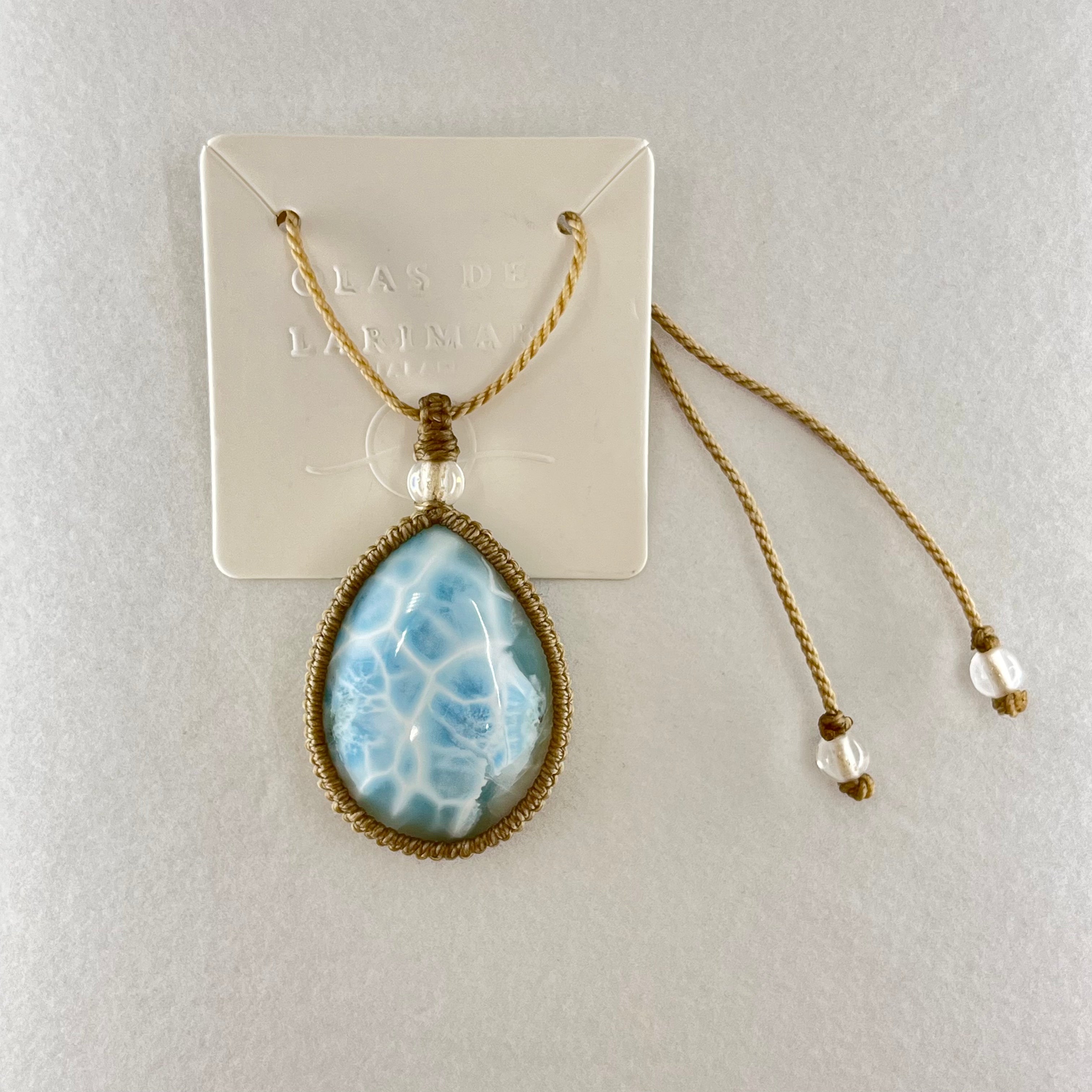 Larimar Necklace #06