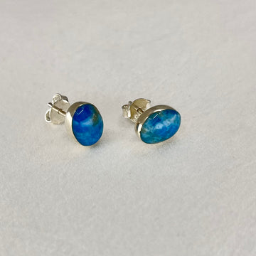 【New】Larimar Earrings #01