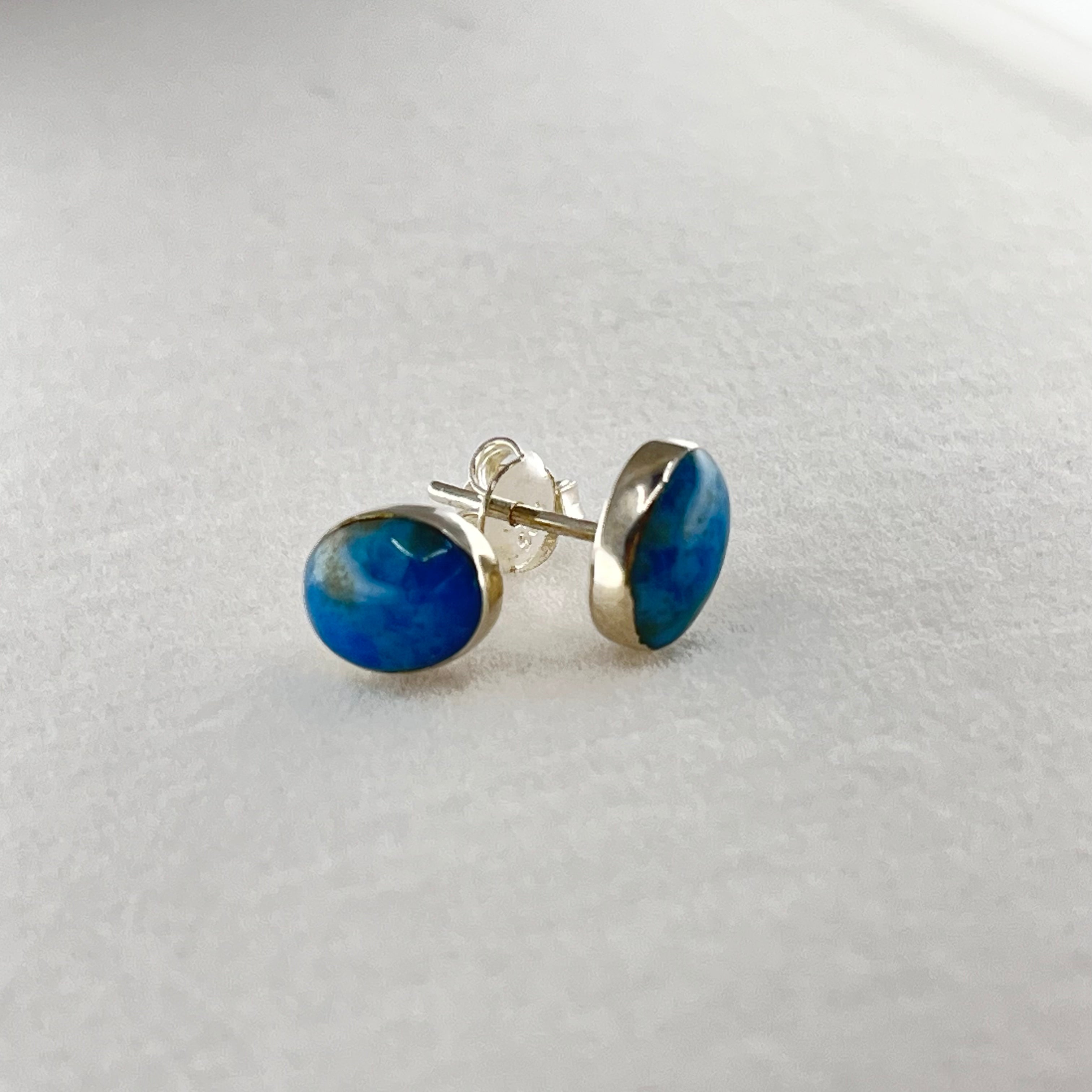 【New】Larimar Earrings #01