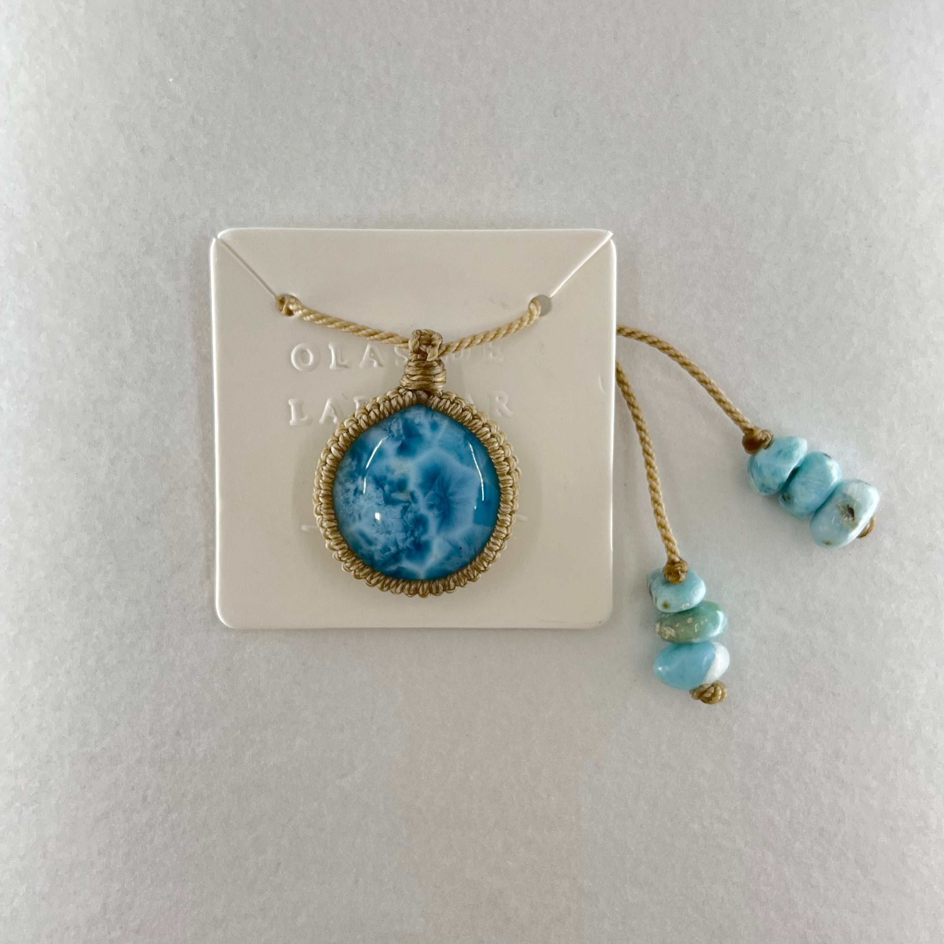 【NEW】Larimar Necklace #05