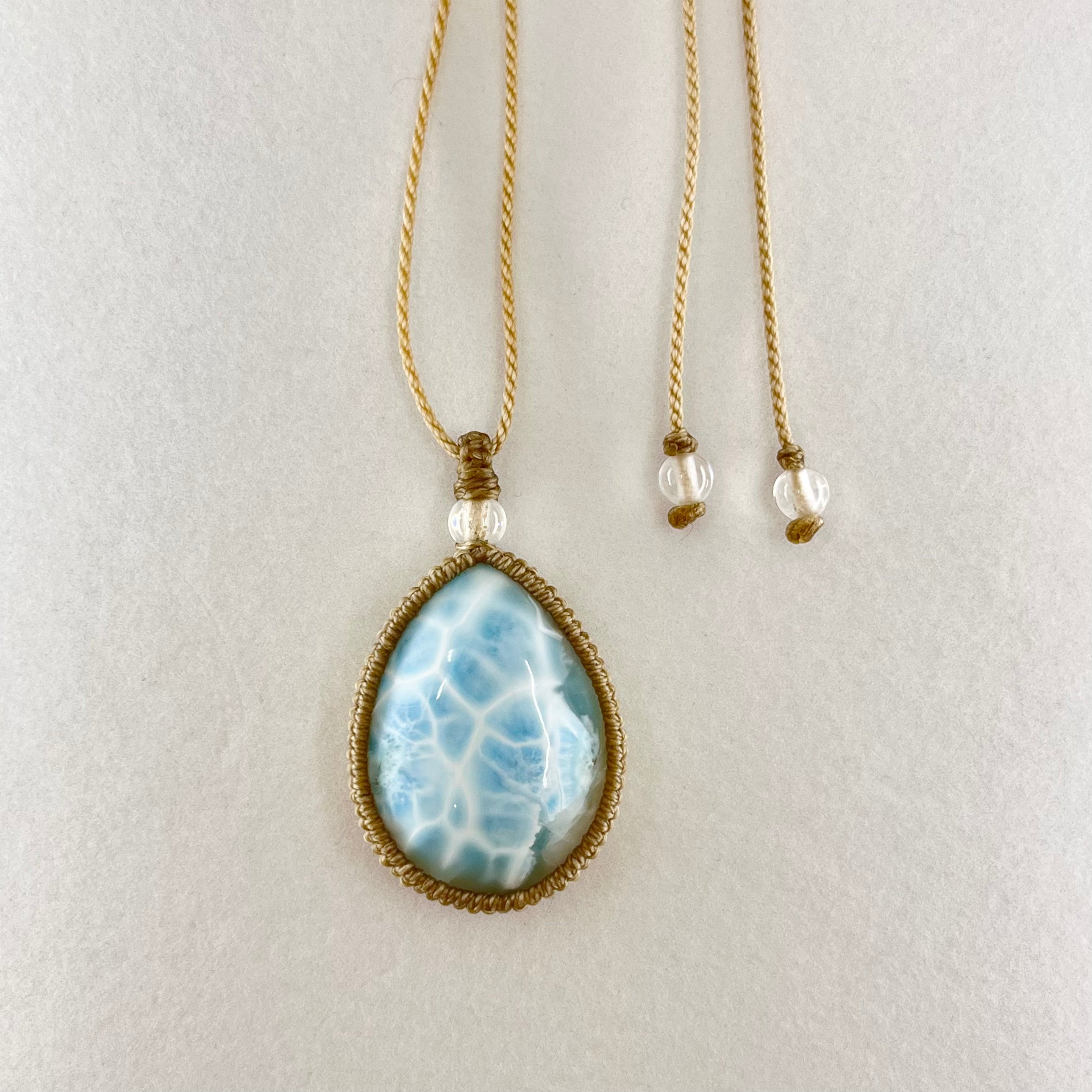 Larimar Necklace #06