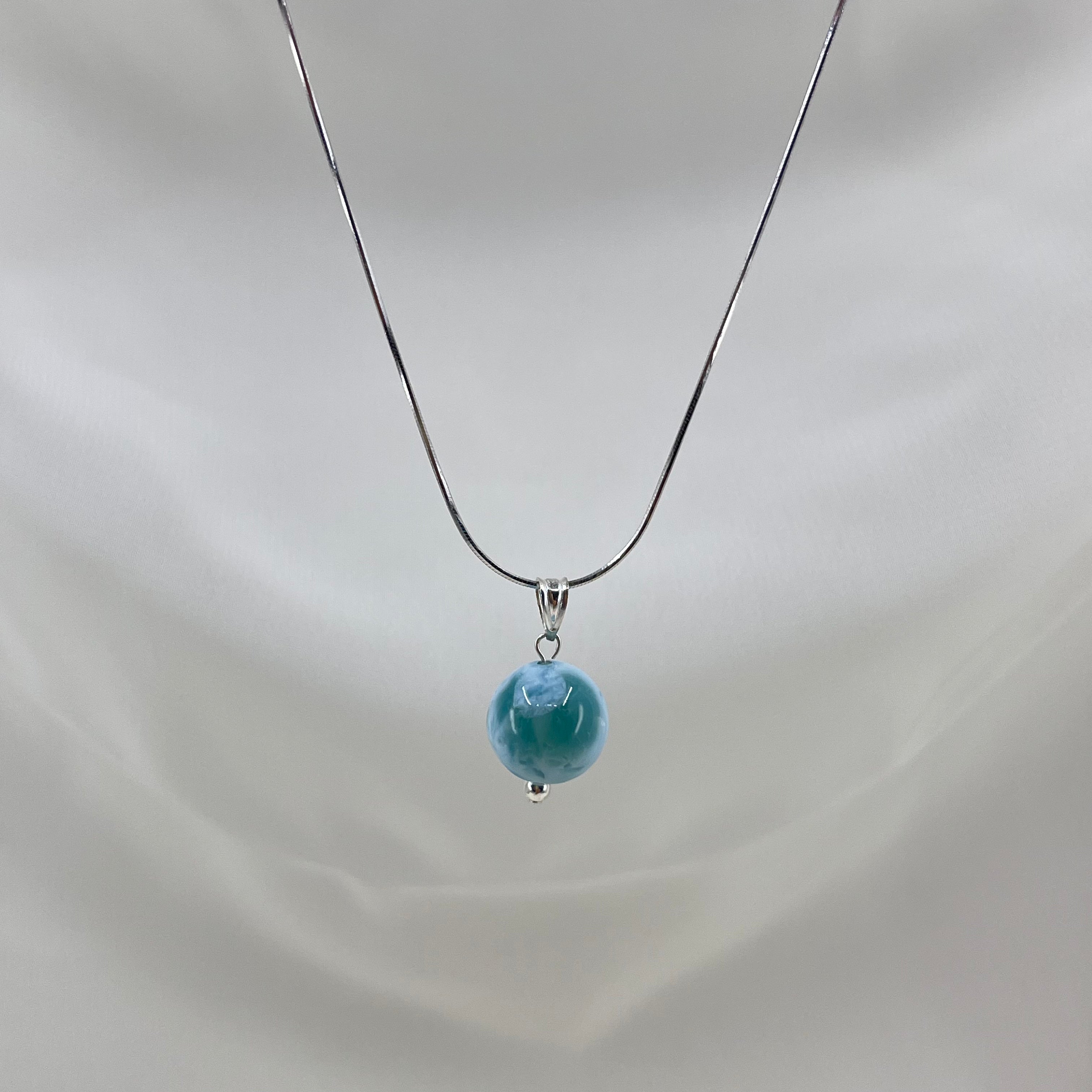 Larimar Necklace  #01
