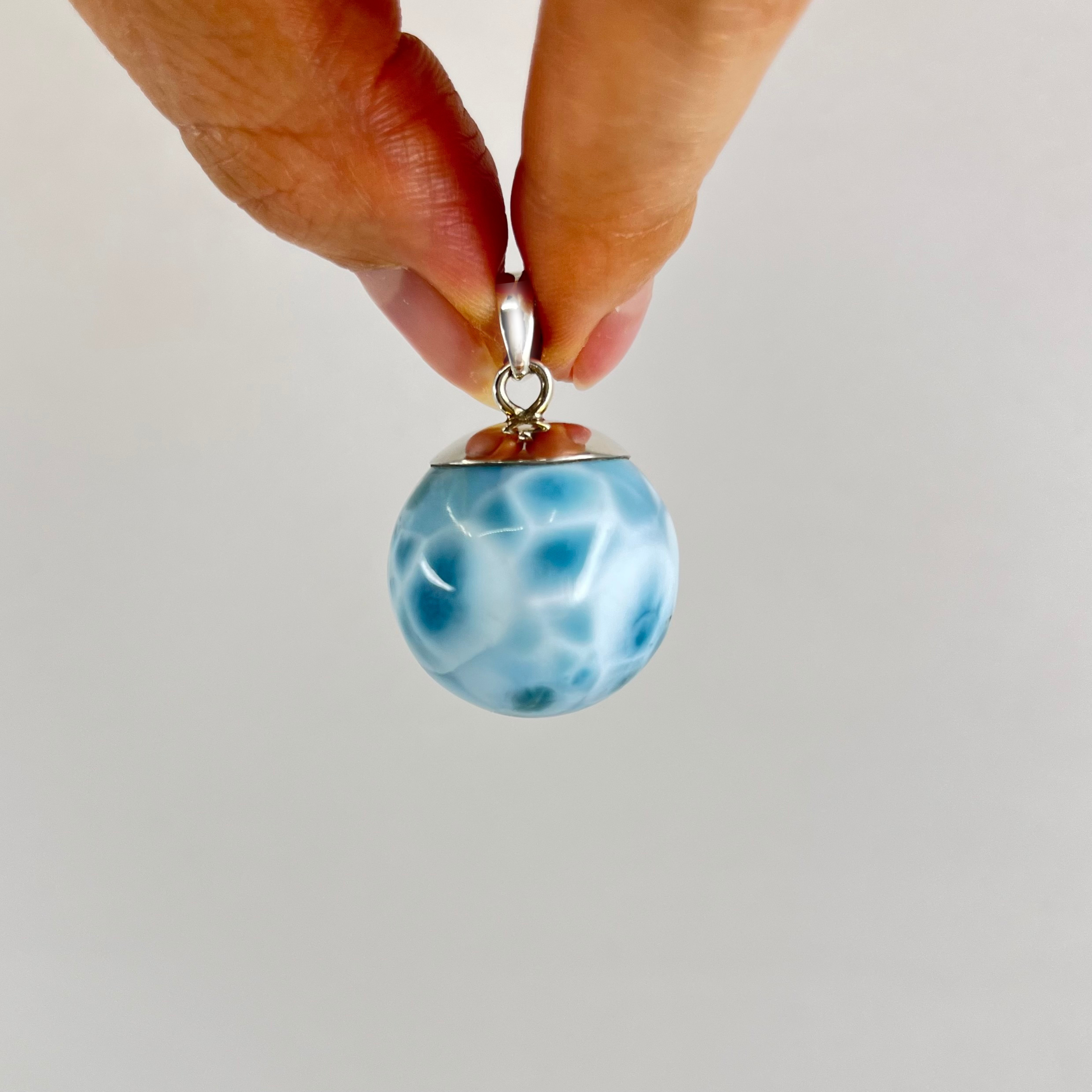 Larimar Pendant #12