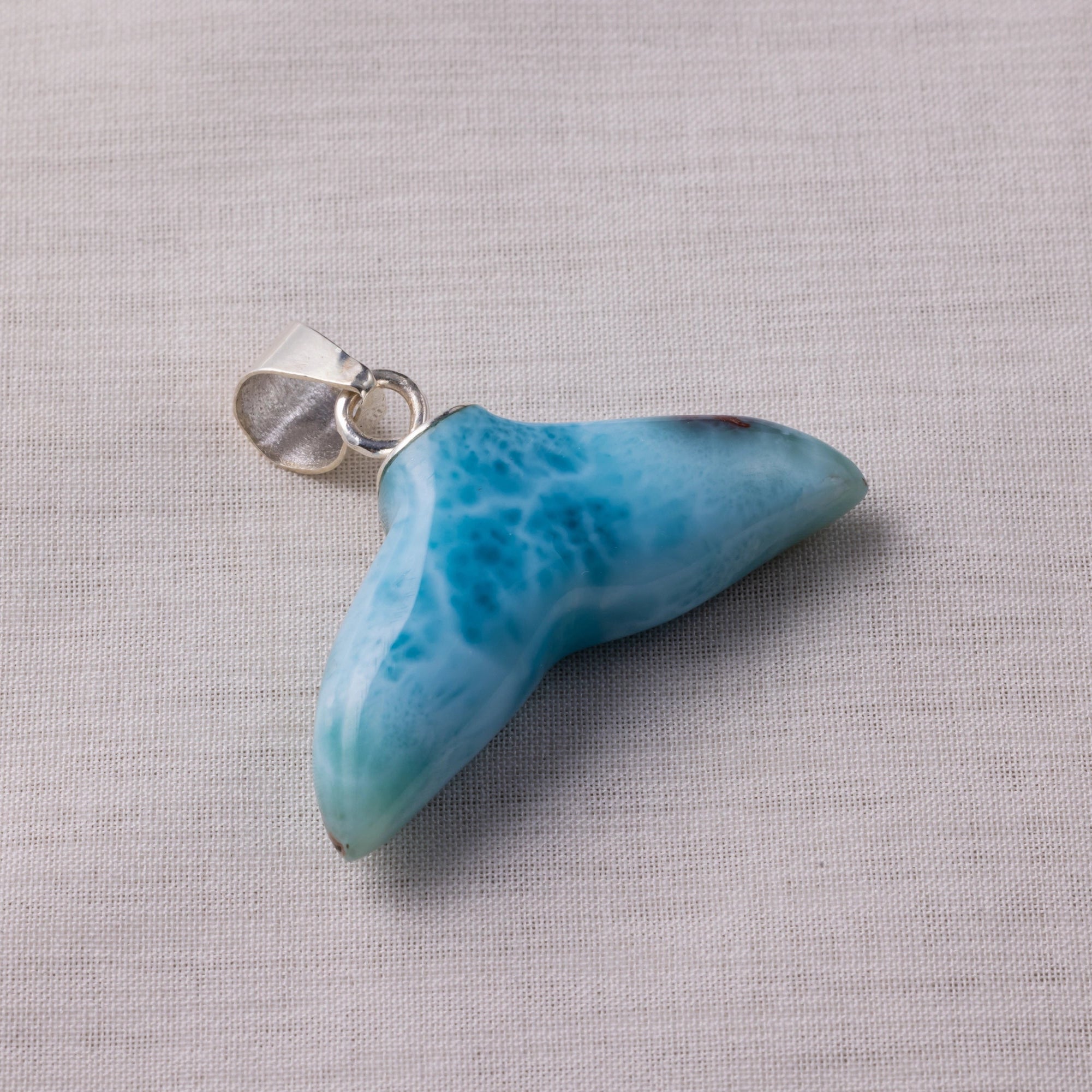Sui｜高品質ラリマーペンダント｜Olas de Larimar