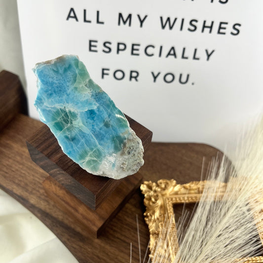 【NEW】Larimar Raw Stone【K】