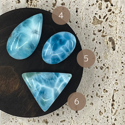 【NEW】Larimar Stone 4/5/6