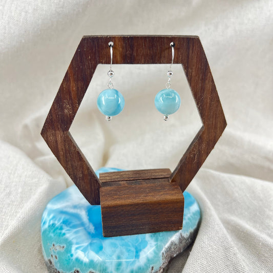 【NEW】Larimar Earrings #05