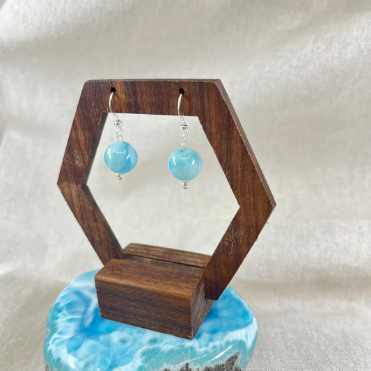 【NEW】Larimar Earrings #04