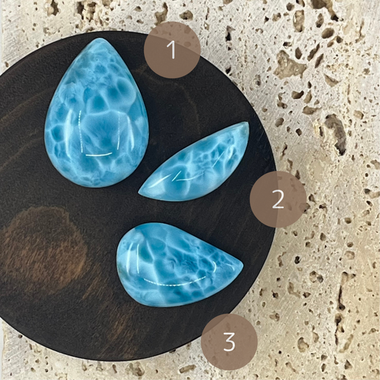 Larimar Stone【01】 1/2/3