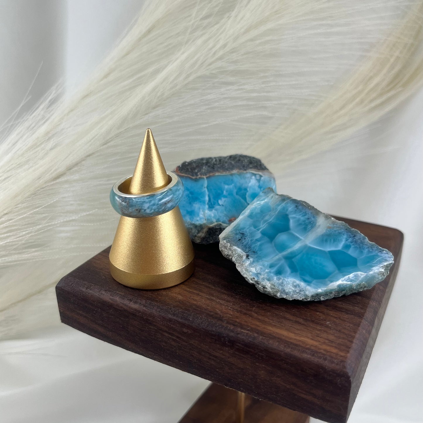 Larimar Ring E/F/G/H