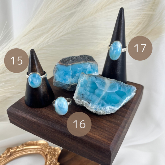 【NEW】Larimar Ring 15/16/17