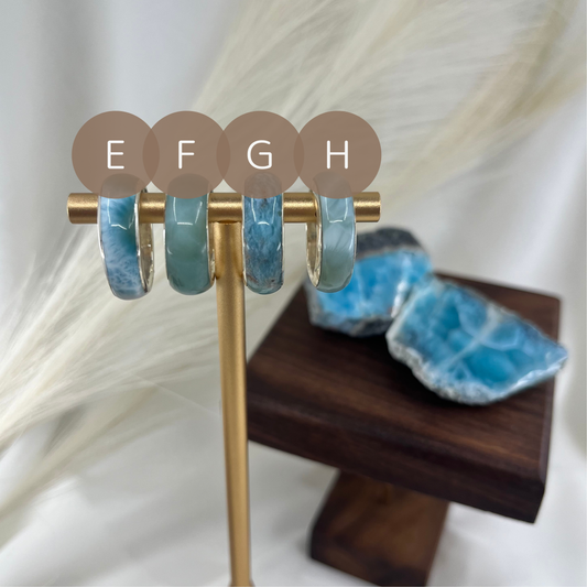 Larimar Ring E/F/G/H