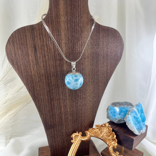 【NEW】Larimar Necklace Pendant【13】