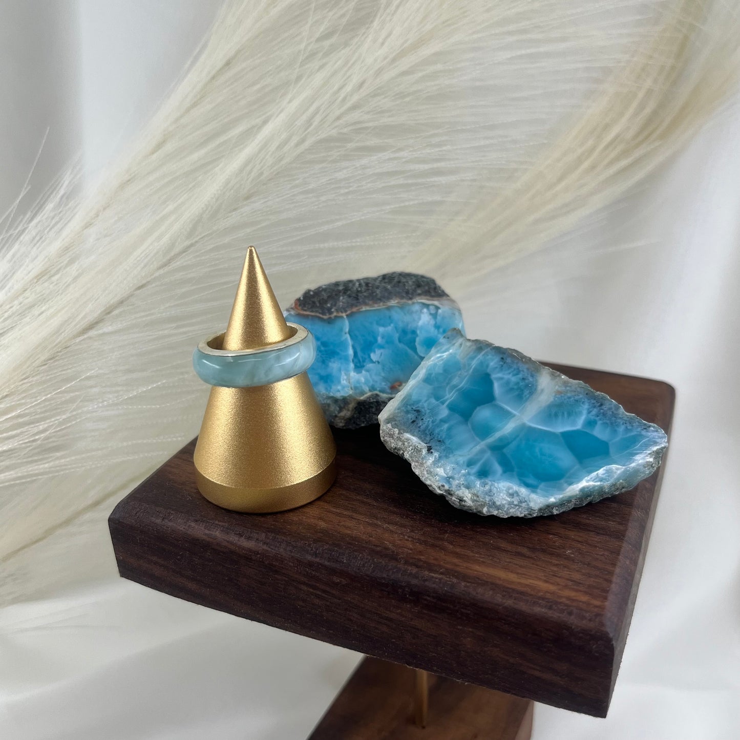 Larimar Ring E/F/G/H