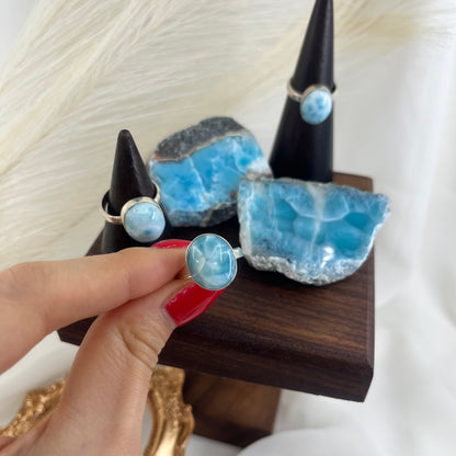 【New】Larimar Ring 9/10/11