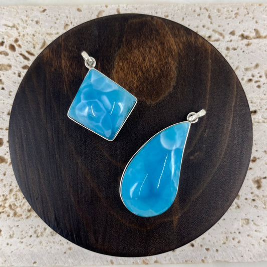 【NEW】Larimar Necklace Pendant【03】