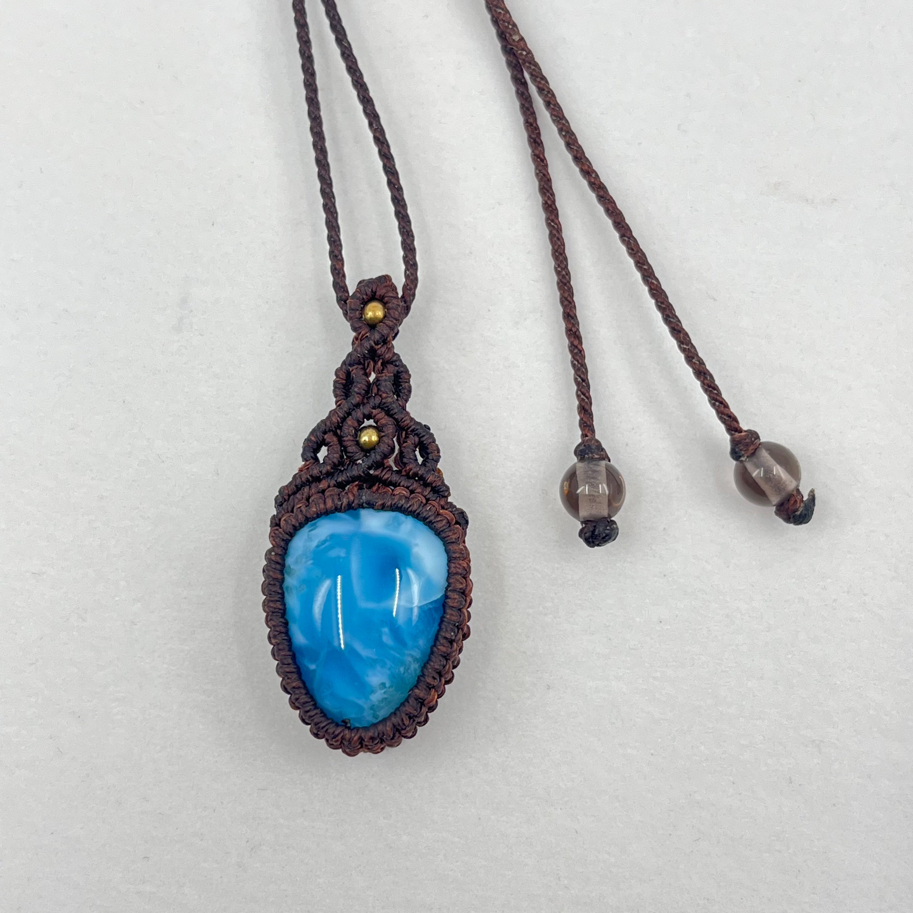 Tsukiakari _ Macrame Necklace