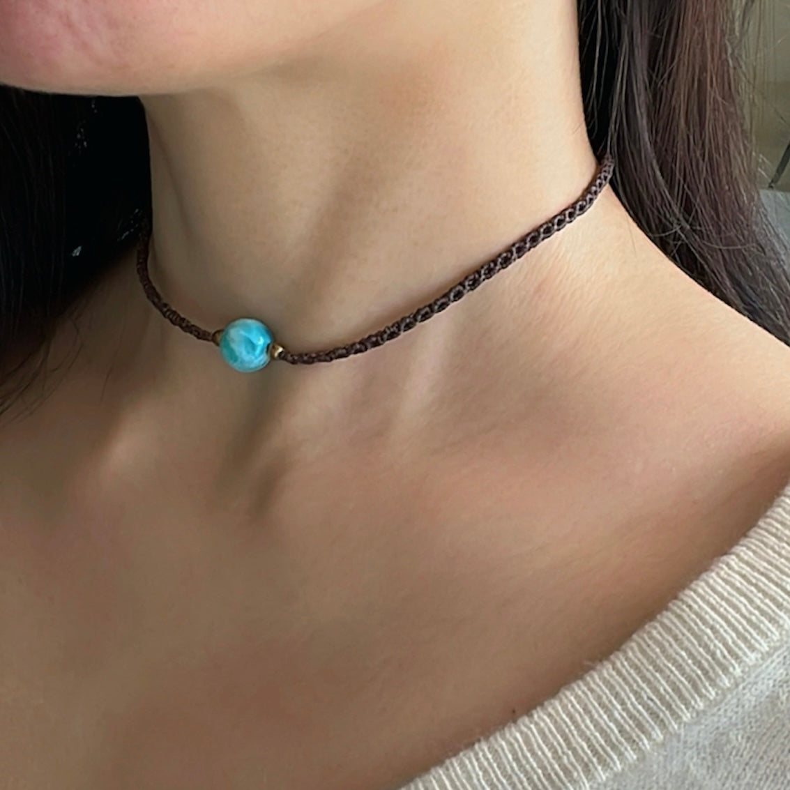 Amane _ Macrame Necklace