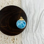 【NEW】Larimar Necklace Gold Pendant #28