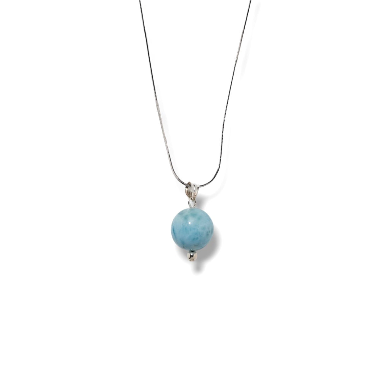 
Kokoro｜一点物ラリマーペンダント｜Olas de Larimar