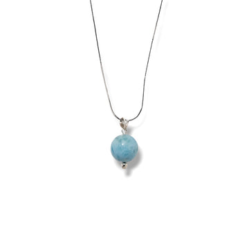 
Kokoro｜一点物ラリマーペンダント｜Olas de Larimar