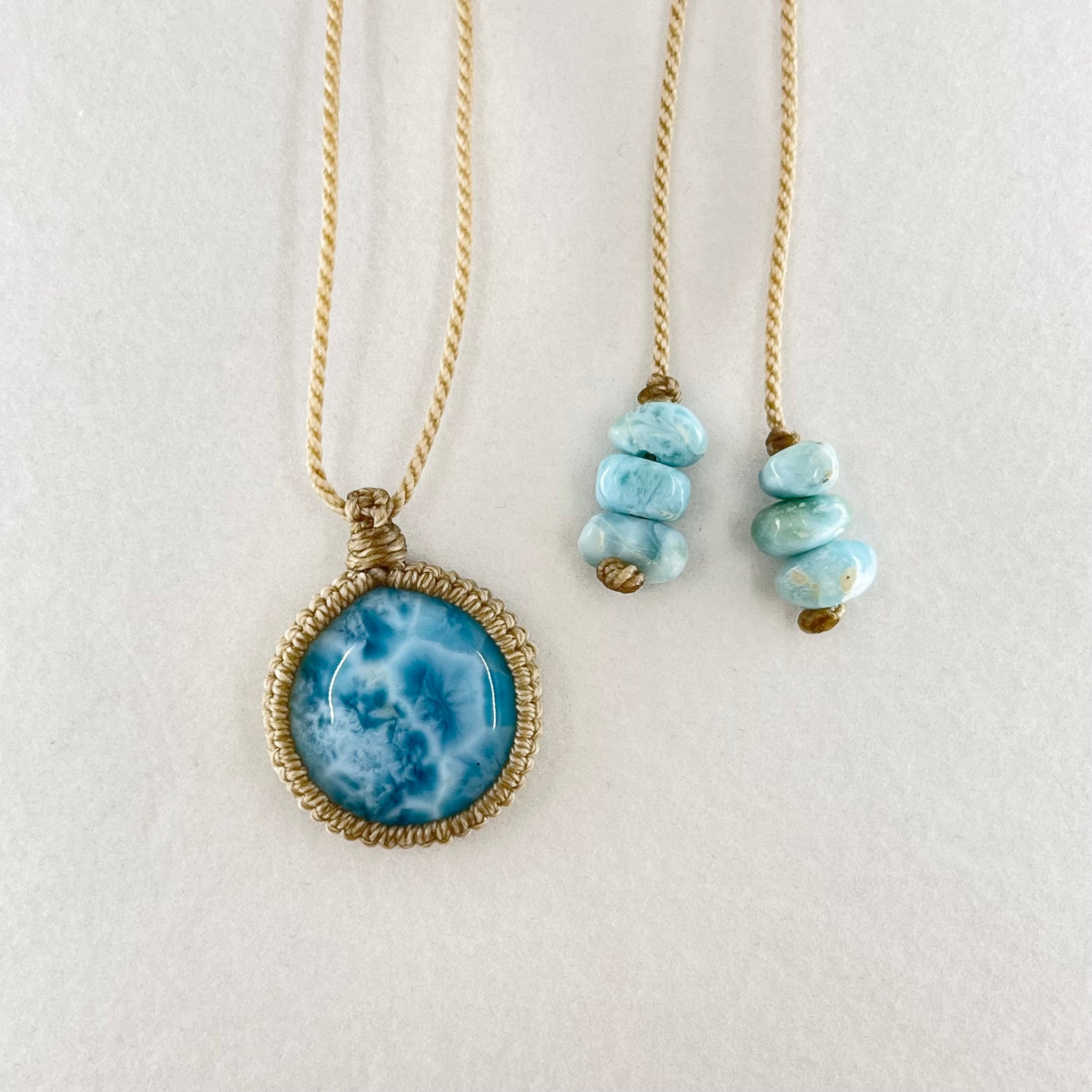 【NEW】Larimar Necklace #05