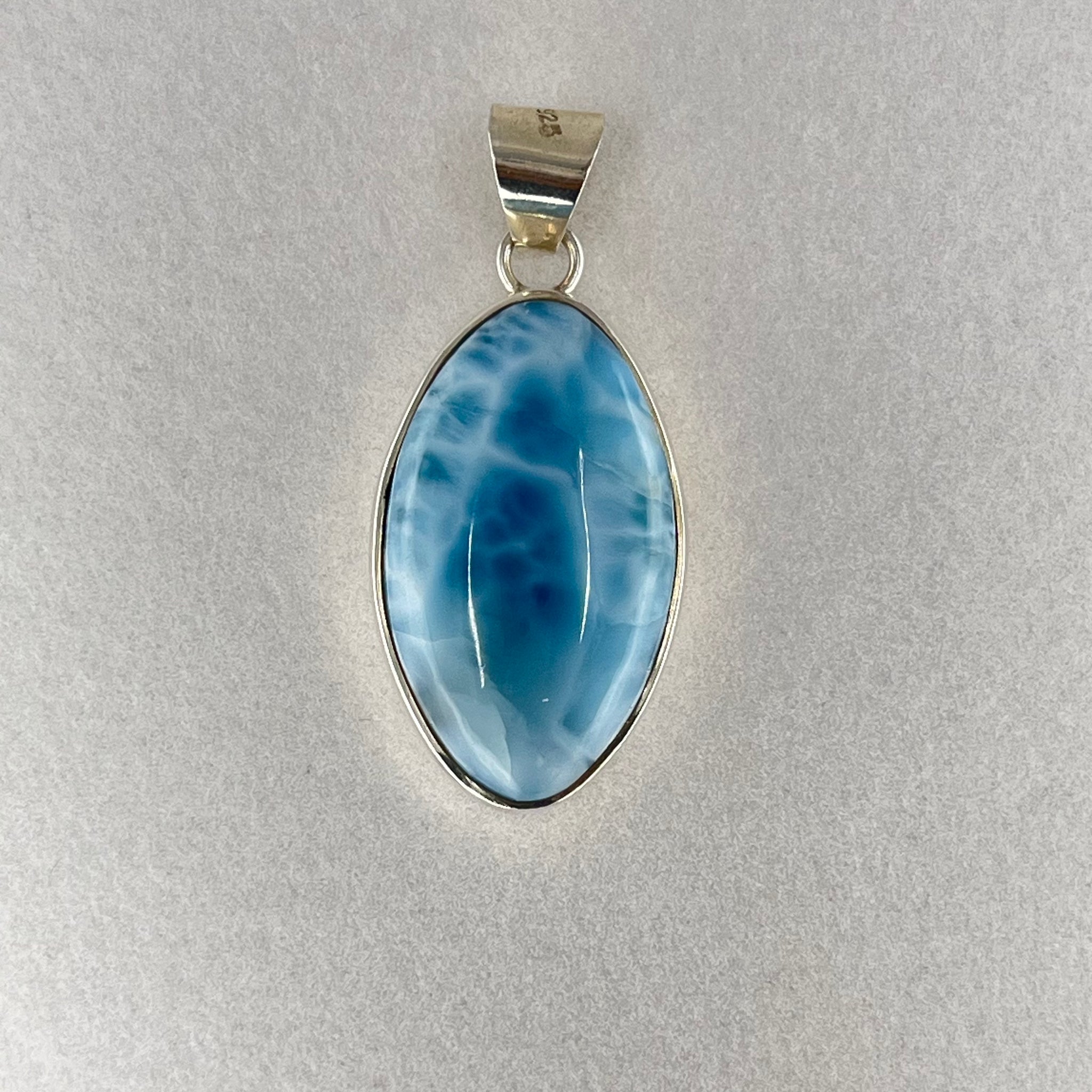 Larimar Pendant #08