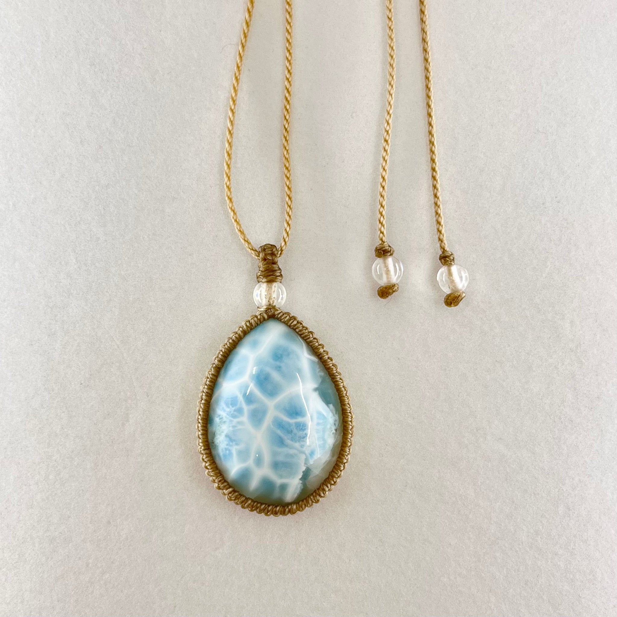 Larimar Necklace #06