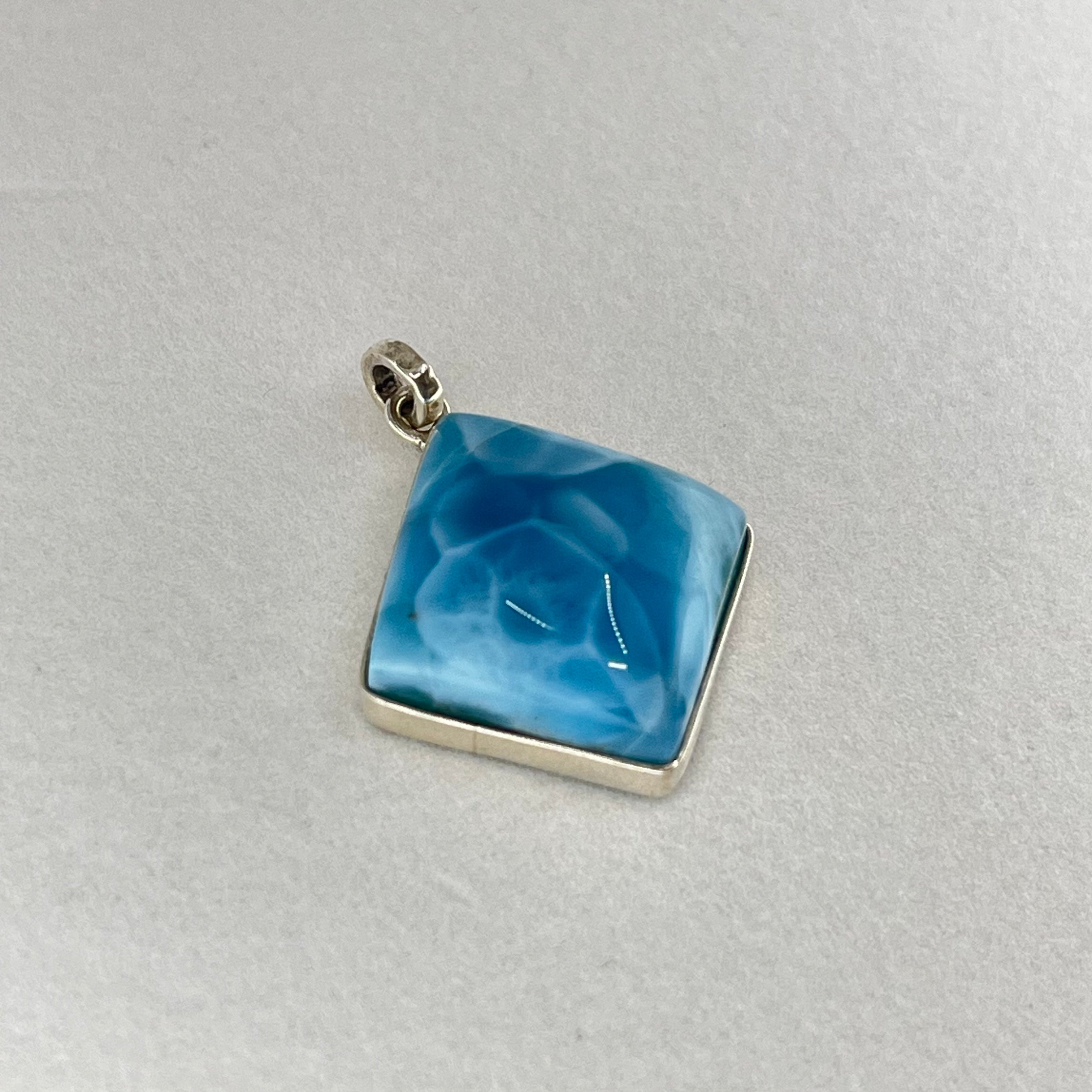 【New】Larimar Pendant #02