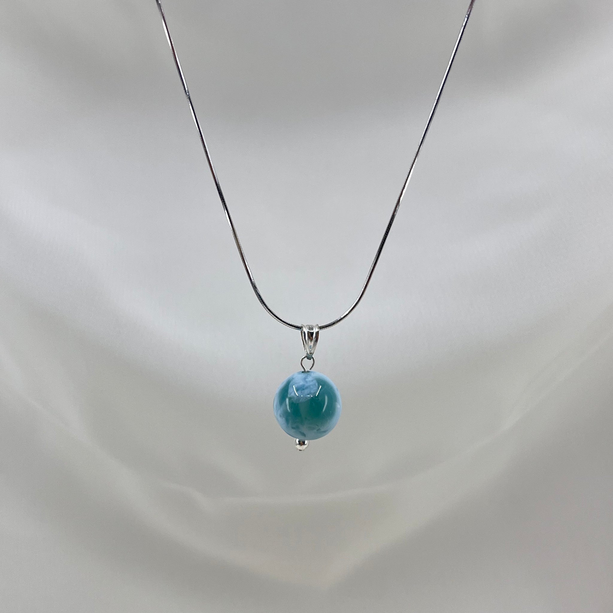 Larimar Necklace  #01