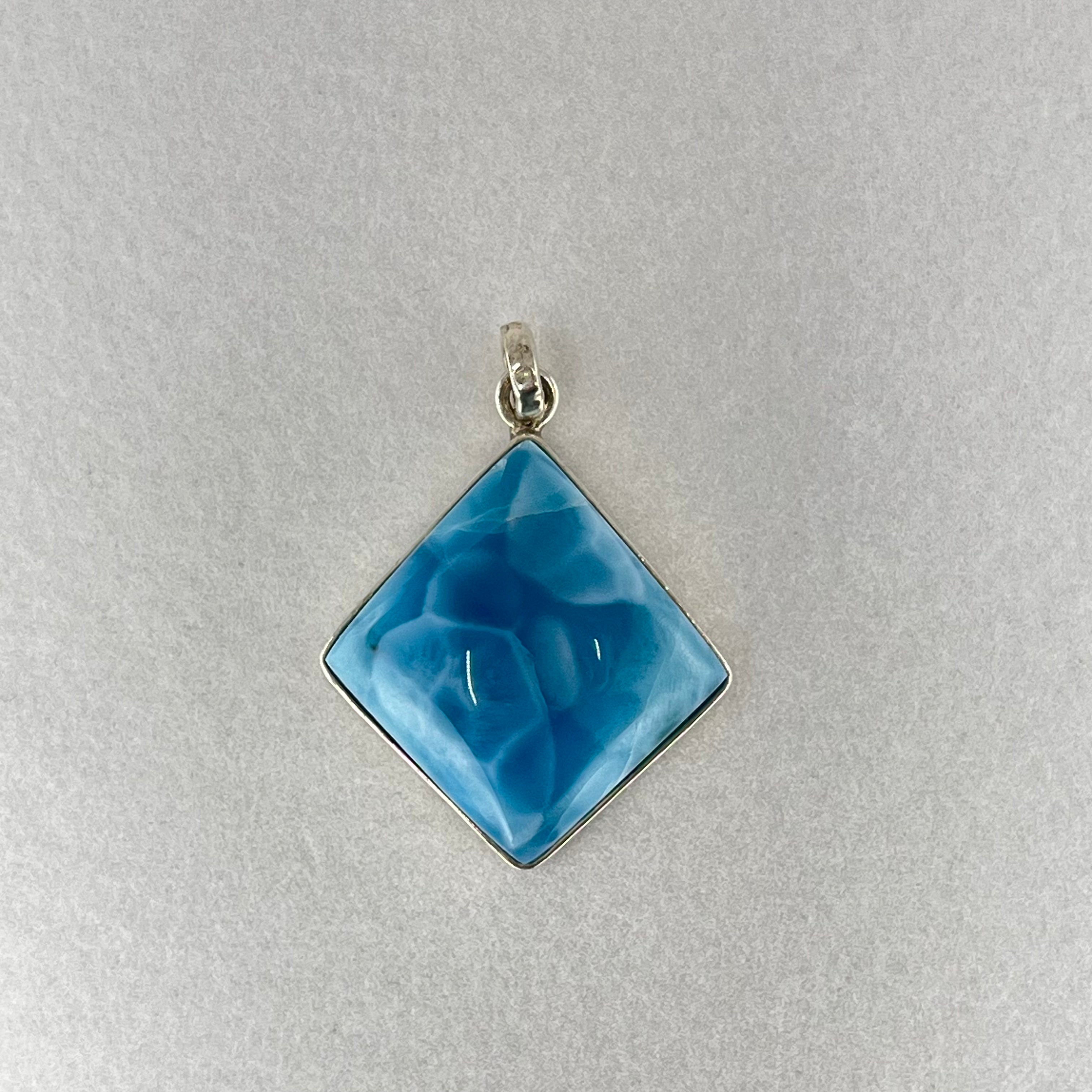 【New】Larimar Pendant #02