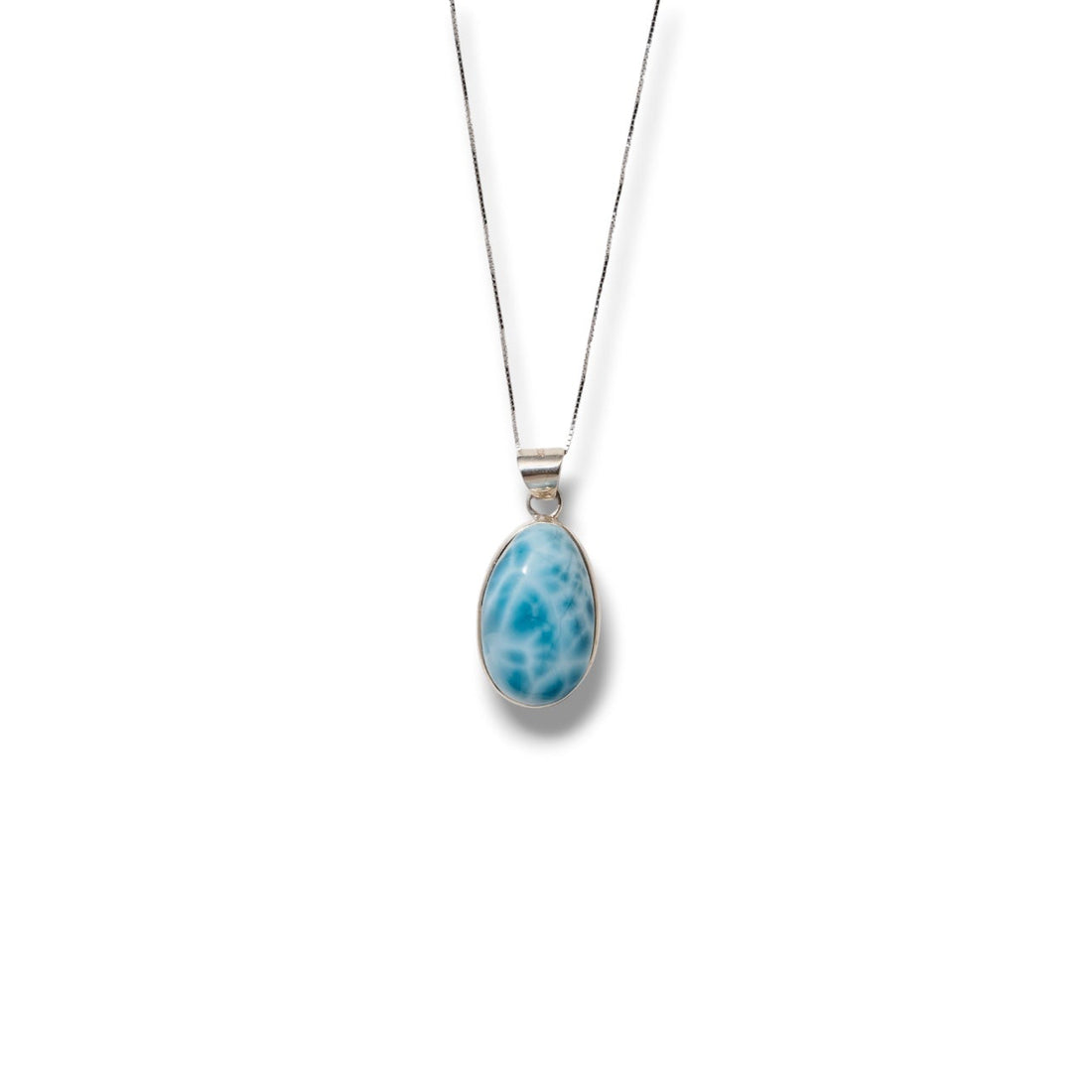 Daichi｜高品質ラリマーペンダント｜Olas de Larimar