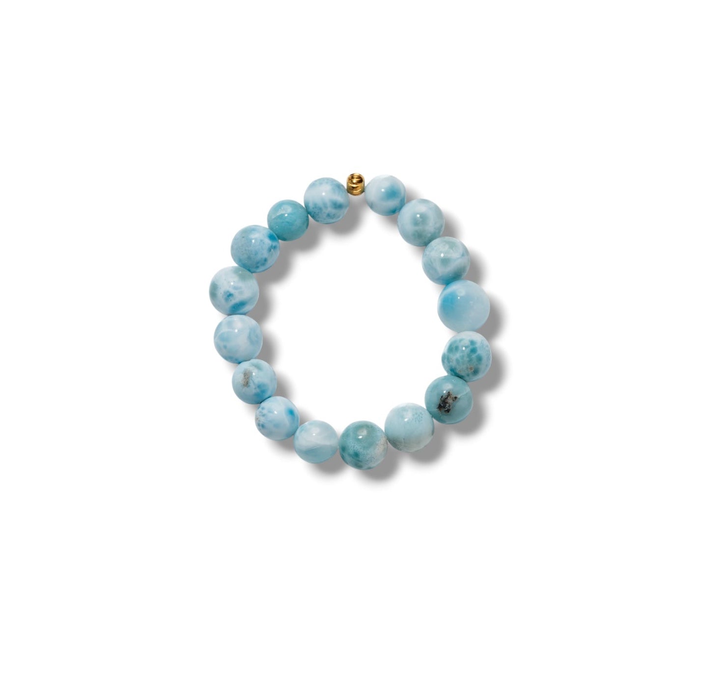 Kumo｜ドミニカ産ラリマーブレスレット｜Olas de Larimar