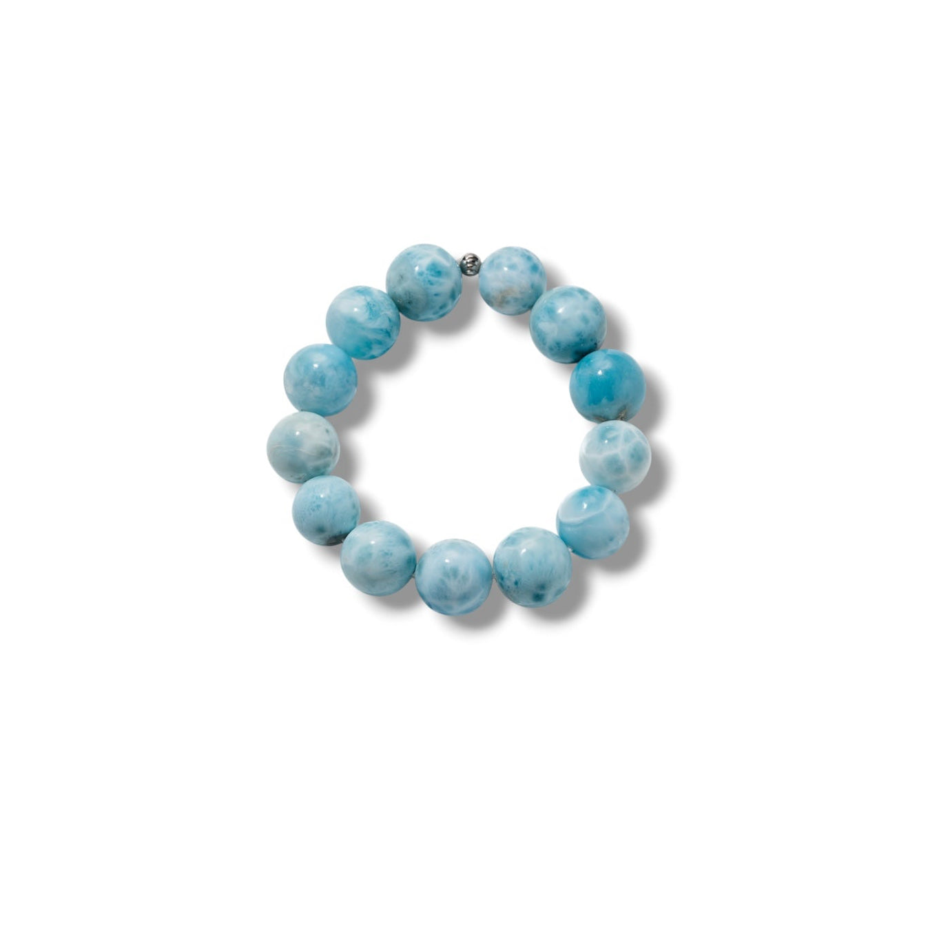 Seiran｜AAAラリマー｜ブレスレット｜Olas de Larimar