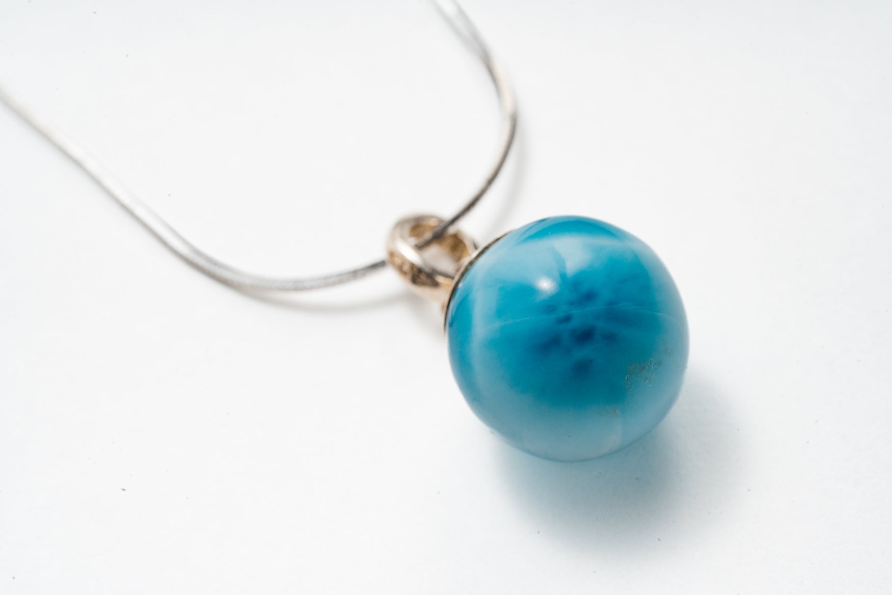 Ten｜高品質ラリマー｜Olas de Larimar