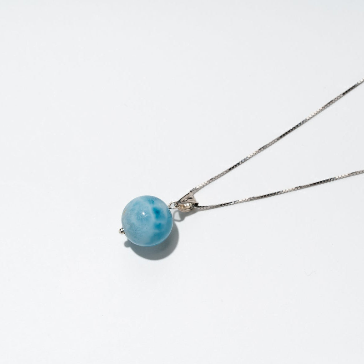 Kagerou｜一点物ラリマーペンダント｜Olas de Larimar
