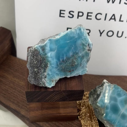 Larimar Raw Stone【J】1/2