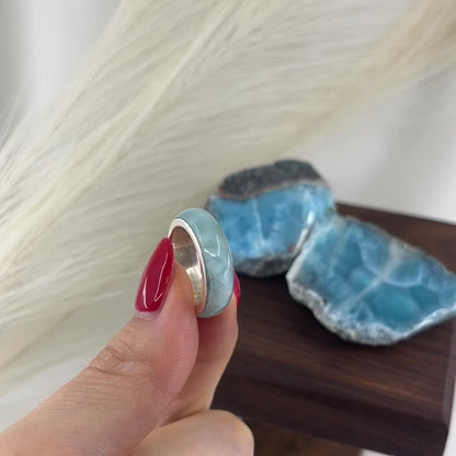 Larimar Ring E/F/G/H